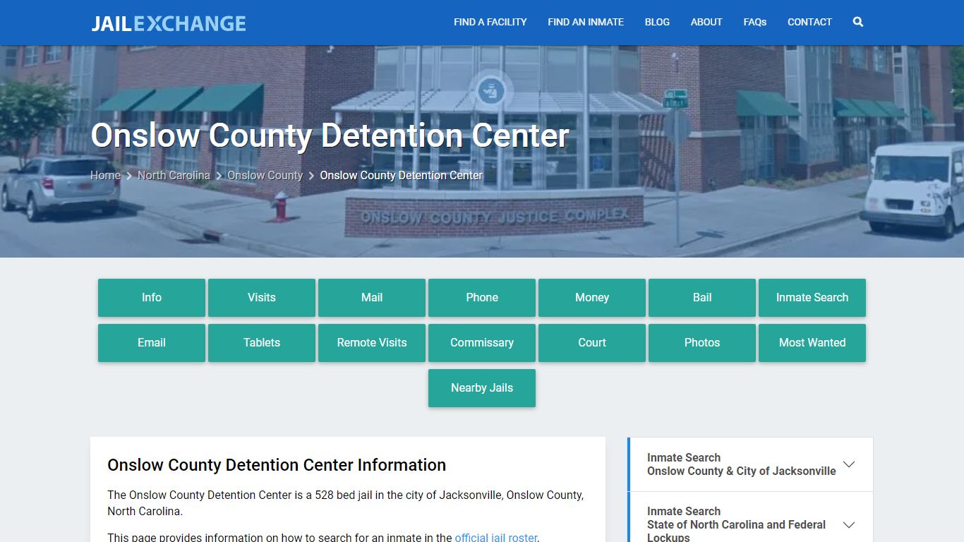 Onslow County Detention Center - Jail Exchange